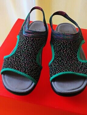 Traq by Alegria Qeen Funplex Slingback Sandals